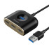 Baseus CAHUB-AY01 Square Round 4 in 1 Type A USB Hub Adapter